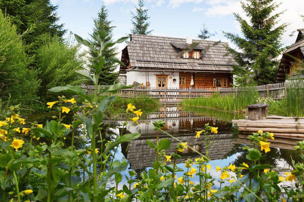 Almdorf Seinerzeit Hotel Wiedweg Bagian luar foto